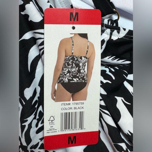 Kathy Ireland Tankini Swim Top - Picture 10 of 10